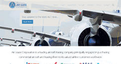 Desktop Screenshot of airleasecorp.com